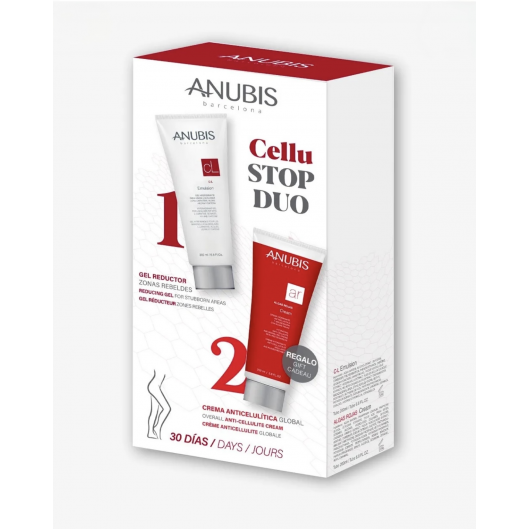 Pack Anticelulítico Reductor de Anubis – Crema de Algas Rojas + Emulsión CL