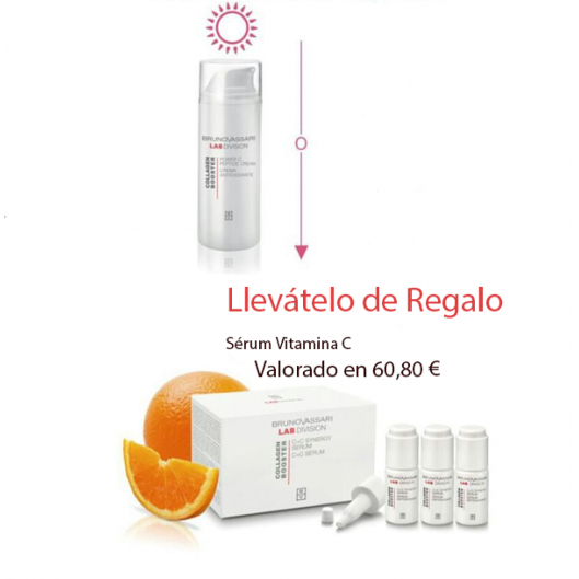 Crema Collagen Booster + Serum Vitamina C Brunovassari